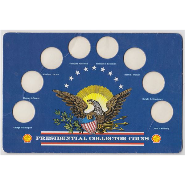 1992 Shell Presidential Collector Coins