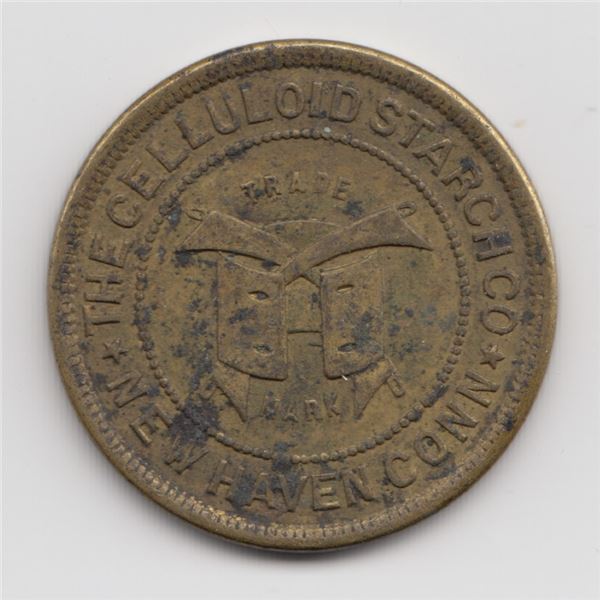 Vintage New Haven CT 5 Cent Token