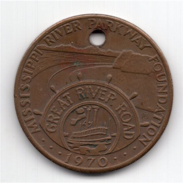 1970 Mississippi River Parkway Medal