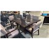 Image 1 : DARK WOOD 4' X 4' CONFERENCE TABLE