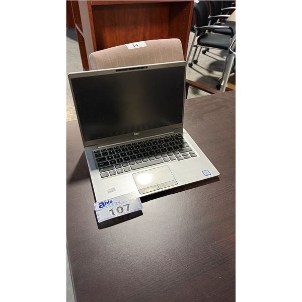 DELL LATITUDE 7400 I7 14" NOTEBOOK COMPUTER - NO POWER SUPPLY - WIPED HARD DRIVE