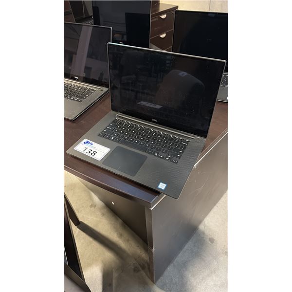 DELL PRECISSION 5540 INTEL XEON 15"  LAPTOP - NO POWER SUPPLY - WIPED HARD DRIVE