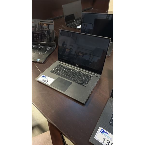 DELL PRECISSION 5530 INTEL XEON 15"  LAPTOP - NO POWER SUPPLY - WIPED HARD DRIVE