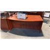 Image 2 : CHERRY BOW FRONT EXECUTIVE DESK