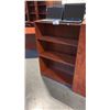 CHERRY 3-TIER 48" HEIGHT BOOK SHELF
