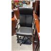 BLACK HI-BACK OFFICE CHAIR