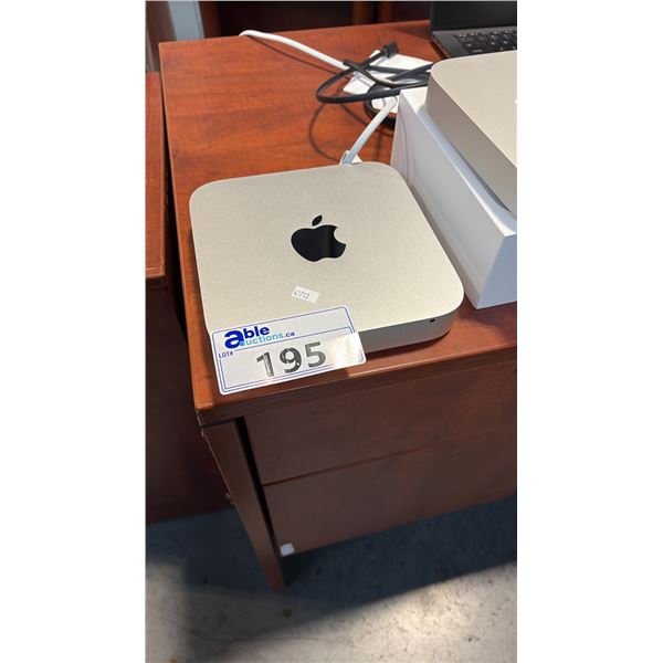 APPLE MAC MINI MDL:A1347 - WIPED HARD DRIVE