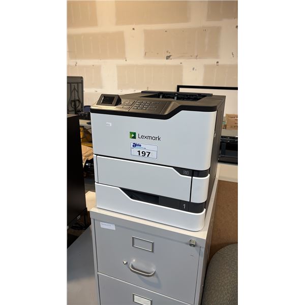 LEXMARK MS823 MONOCHROME (BLACK & WHITE) LASER PRINTER - NO CABLES