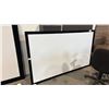 92-INCH WHITE FIXED FRAME PROJECTION SCREEN