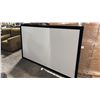 92-INCH GREY FIXED FRAME PROJECTION SCREEN