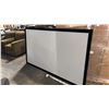 92-INCH GREY FIXED FRAME PROJECTION SCREEN