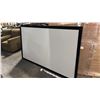 92-INCH GREY FIXED FRAME PROJECTION SCREEN