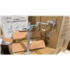 SILVER ALUMINUM SINGLE LCD MONITOR ARM MDL: 100-LCD1-SL