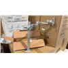 SILVER ALUMINUM SINGLE LCD MONITOR ARM MDL: 100-LCD1-SL