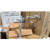 SILVER ALUMINUM SINGLE LCD MONITOR ARM MDL: 100-LCD1-SL