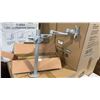 SILVER ALUMINUM SINGLE LCD MONITOR ARM MDL: 100-LCD1-SL