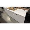 WHITE STORAGE CREDENZA D24" X W72" X H29"