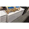 Image 2 : WHITE STORAGE CREDENZA D24" X W72" X H29"