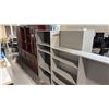 Image 2 : 5 GREY ASSORTED BOOK SHELVES, MUST TAKE ALL