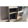 Image 3 : 5 GREY ASSORTED BOOK SHELVES, MUST TAKE ALL