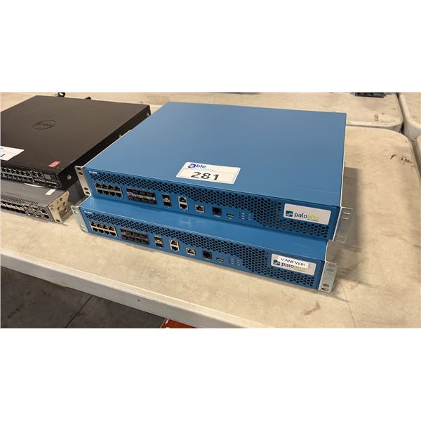 2 PALO ALTO NETWORK FIREWALLS MODEL:PA-3060