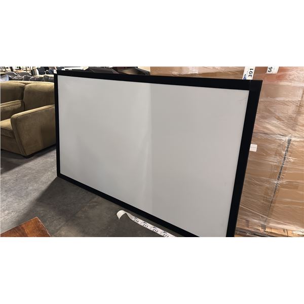 92-INCH GREY FIXED FRAME PROJECTION SCREEN