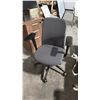 CHARCOAL BLACK MID-BACK OFFICE CHAIR