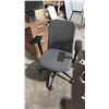 CHARCOAL BLACK MID-BACK OFFICE CHAIR