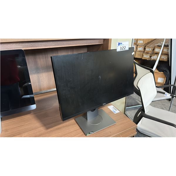 DELL 24"  LCD MONITOR - NO CABLE