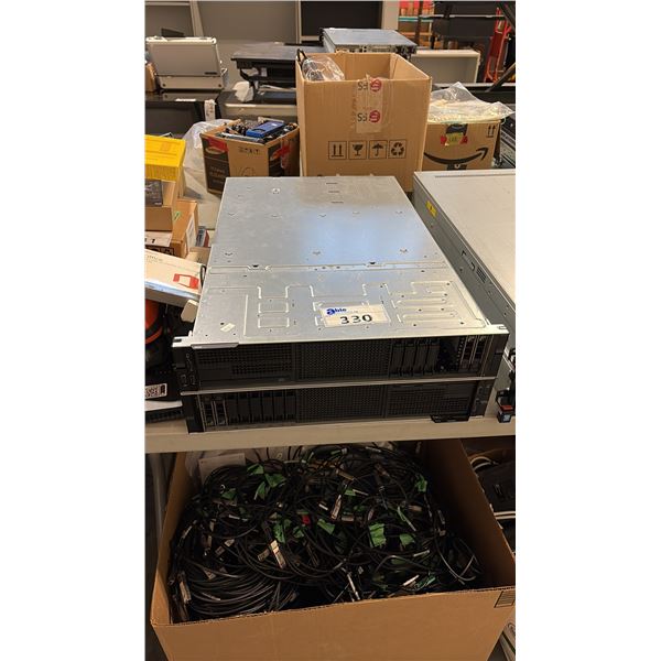 2 DELL EMC POWEREDGE R740 VIRTUAL DESKTOP INFRASTRUCTURE - WIPED HARD DRIVE