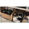 Image 3 : SHELF LOT MISC ITEMS INCL NETWORK CABLES, PC PERIPHERALS CARD SLOTS, DELL K16A DOCKS, CISCO MERAKI