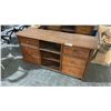 RATANA MOUNT SEYMOUR WOODEN MEDIA DRESSER (53"W 18"D 27"H) W/ COSMETIC DAMAGE