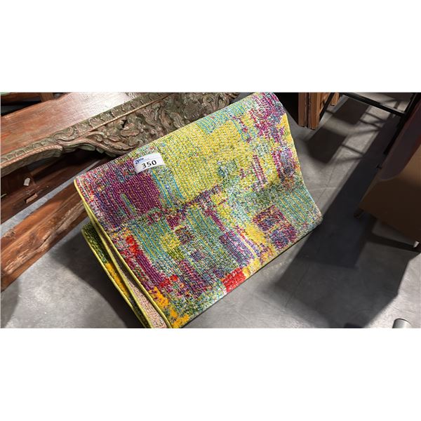 MULTI-COLORED PATTERN RIO COLLECTION RUG 160 X 230 D