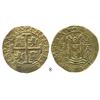 Image 1 : Lima, Peru, cob 8 escudos, 1708H, from the 1715 Fleet.