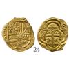 Image 1 : Bogota, Colombia, cob 2 escudos, Philip IV, assayer A, from the "Mesuno hoard" (ca. 1636).