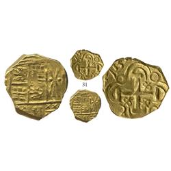 Bogota, Colombia, cob 2 escudos, 1713, bold full date, from the 1715 Fleet.