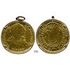 Image 1 : Seville, Spain, bust 8 escudos, Charles III, 1788C, mounted in 18K necklace bezel.