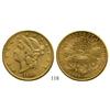 Image 1 : USA (San Francisco mint), $20 Liberty, 1890-S.