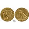 Image 1 : USA (Denver mint), $5 Indian, 1909-D.
