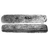 Image 1 : Silver "barreton" #863, 17 lb 9.76 oz troy, 2370/2400 fine, Class Factor 0.6.