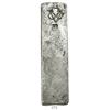 Image 1 : Neatly formed silver ingot, 1901 grams, about 98.5% fine, with stamps of the Amsterdam chamber of th