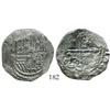 Image 1 : Mexico City, Mexico, cob 4 reales, Philip III, assayer F.