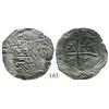 Image 1 : Potosi, Bolivia, cob 4 reales, Philip II, assayer not visible.