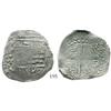 Image 1 : Potosi, Bolivia, cob 8 reales, (162)00T (two 0's in date, a rare error), Grade-1 quality (certificat
