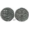 Image 1 : Potosi, Bolivia, cob 4 reales, Philip II, assayer L, scarce, Grade 1.