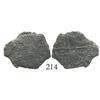 Image 1 : Potosi, Bolivia, cob 2 reales, Philip II, assayer B (2nd period?), fragment.