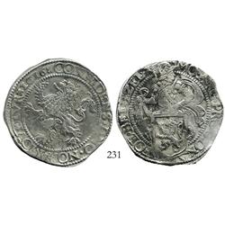 Zeeland, United Netherlands, "lion" daalder, 1616, choice.