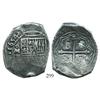 Image 1 : Mexico City, Mexico, cob 8 reales, 1654P, full date, choice.
