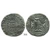 Image 1 : Brazil, 500 reis ("S00" countermark of 1663 on Lisbon, Portugal, 400 reis of John IV).