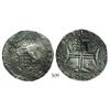 Image 1 : Brazil, 500 reis ("S00" countermark of 1663 on Lisbon, Portugal, 400 reis of John IV).